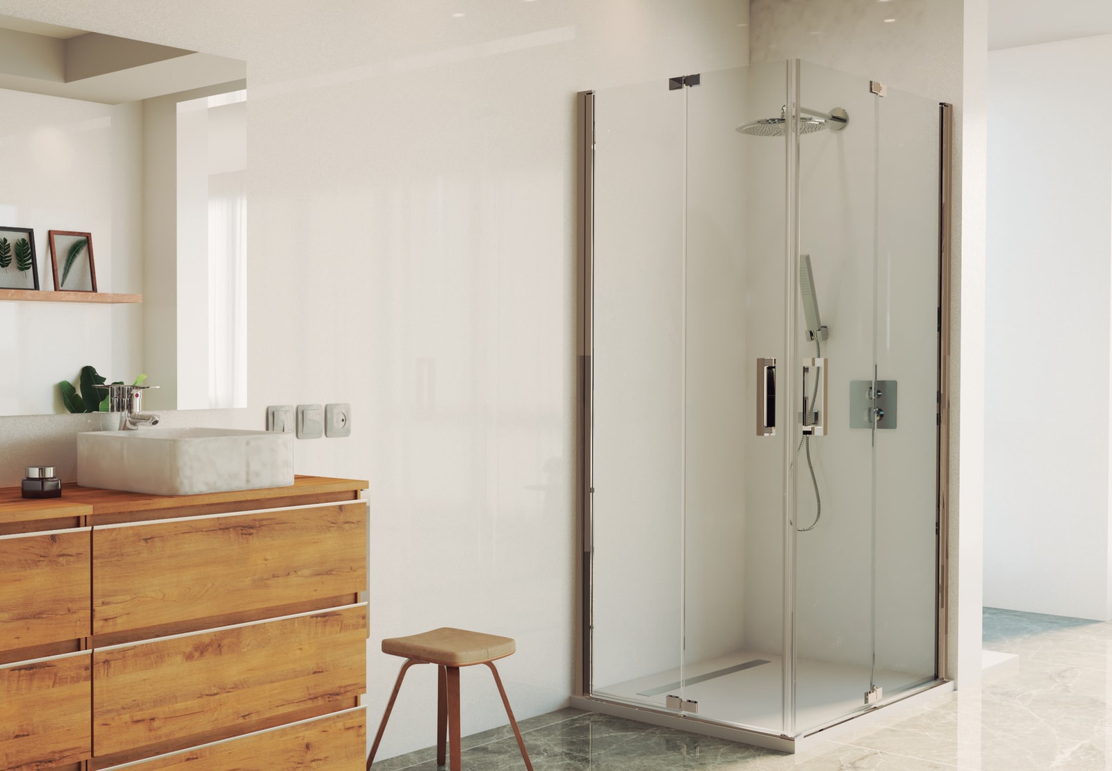 Paroi de douche Bruntec Boreal (300B) Principal 0