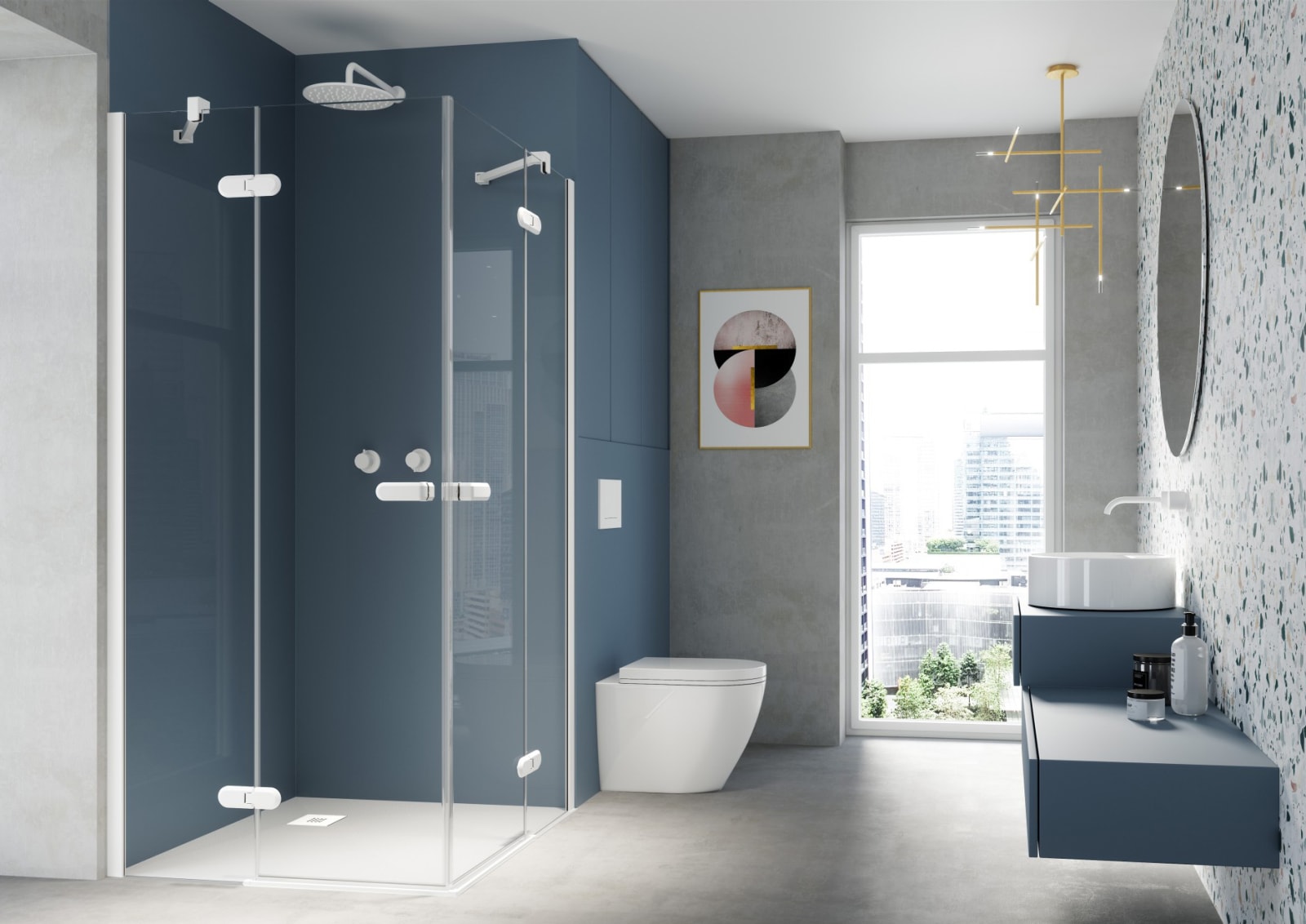 Paroi de douche Profiltek Galilea (GA-216) Principal 0