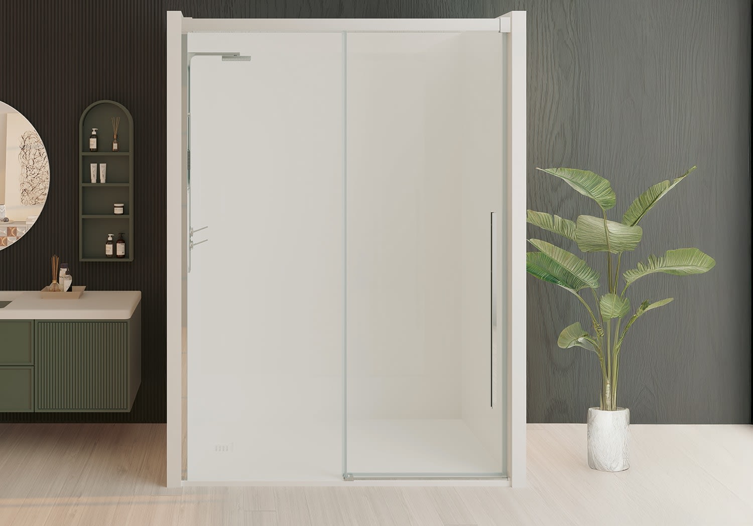 Paroi de douche sur mesure Norma (100) Principal 0