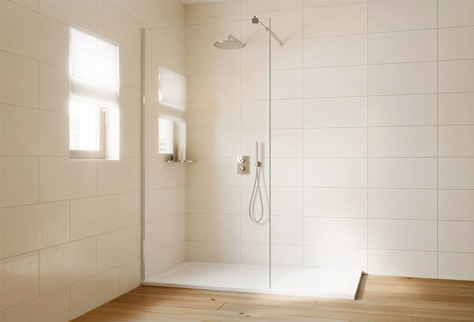 Paroi de douche fixe minimal Principal 0