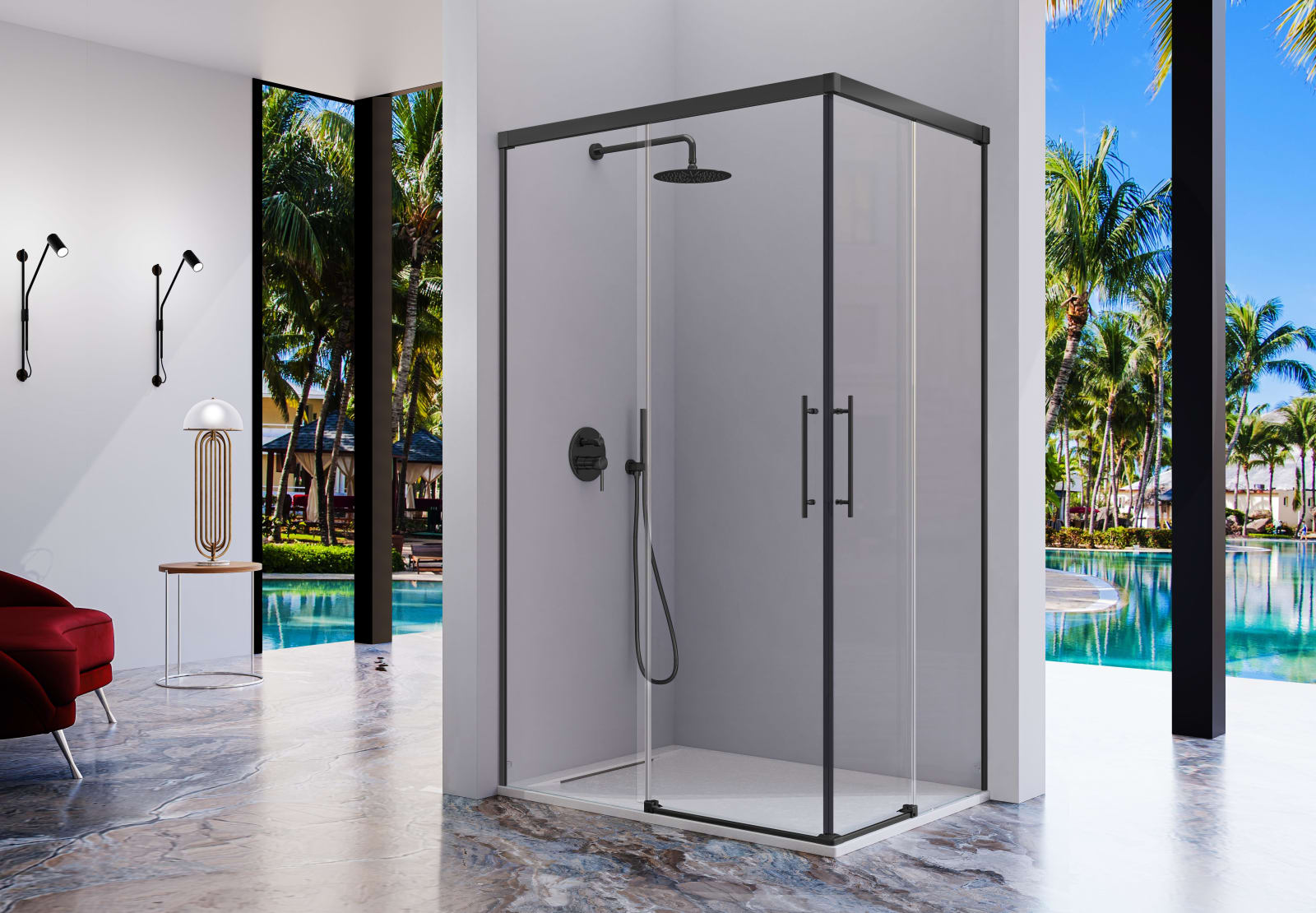 Paroi de douche Kassandra Urban (105) Principal 0