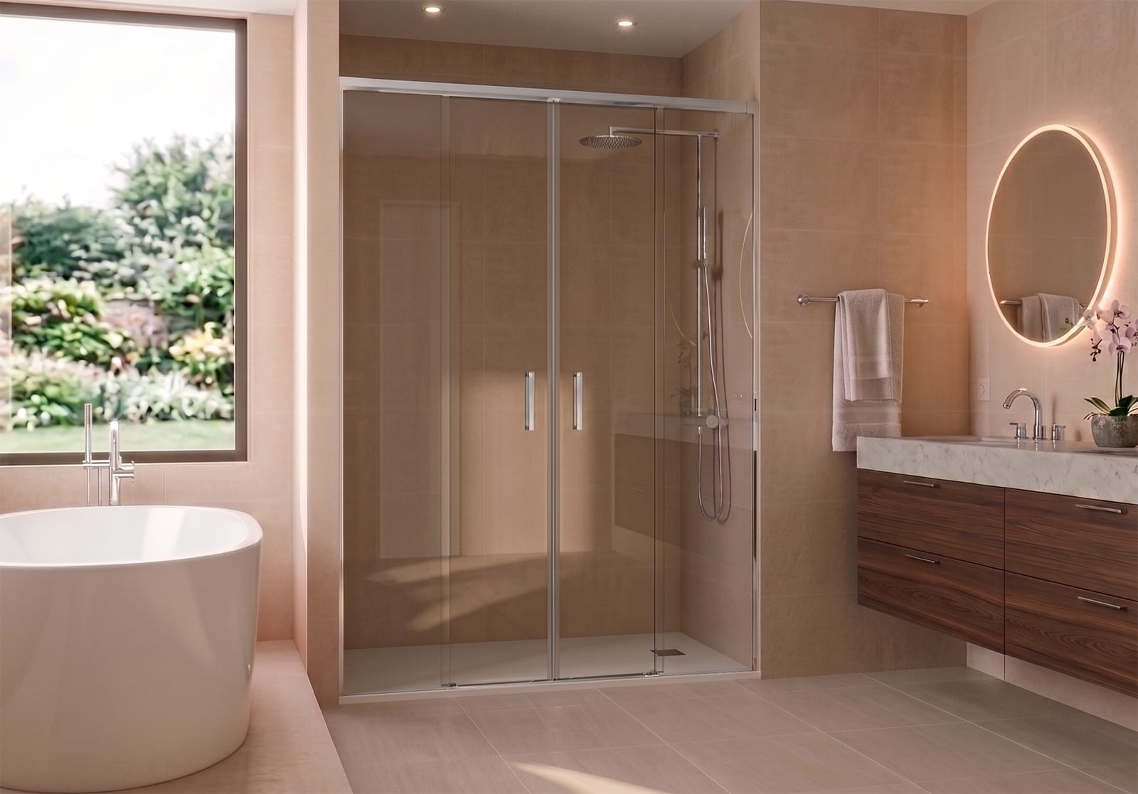 Paroi de douche sur mesure Galaxy (200) a medida Principal 0
