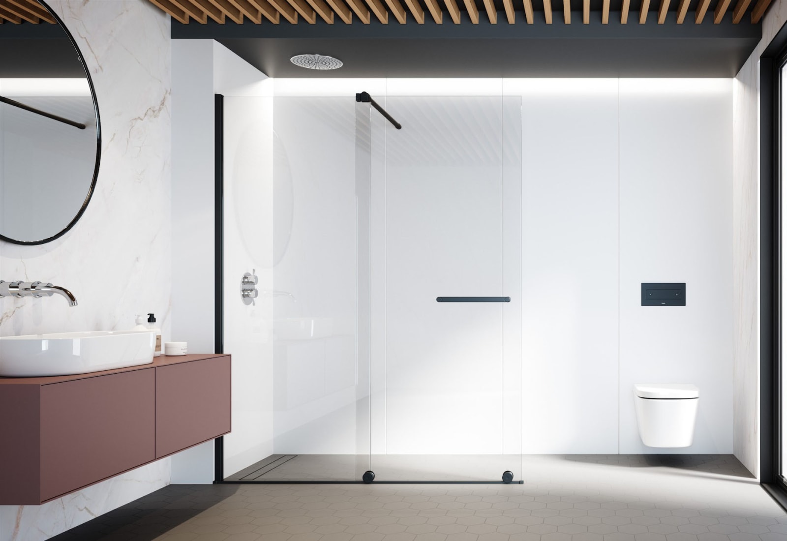 Paroi de douche Profiltek (VY-250) Principal 0