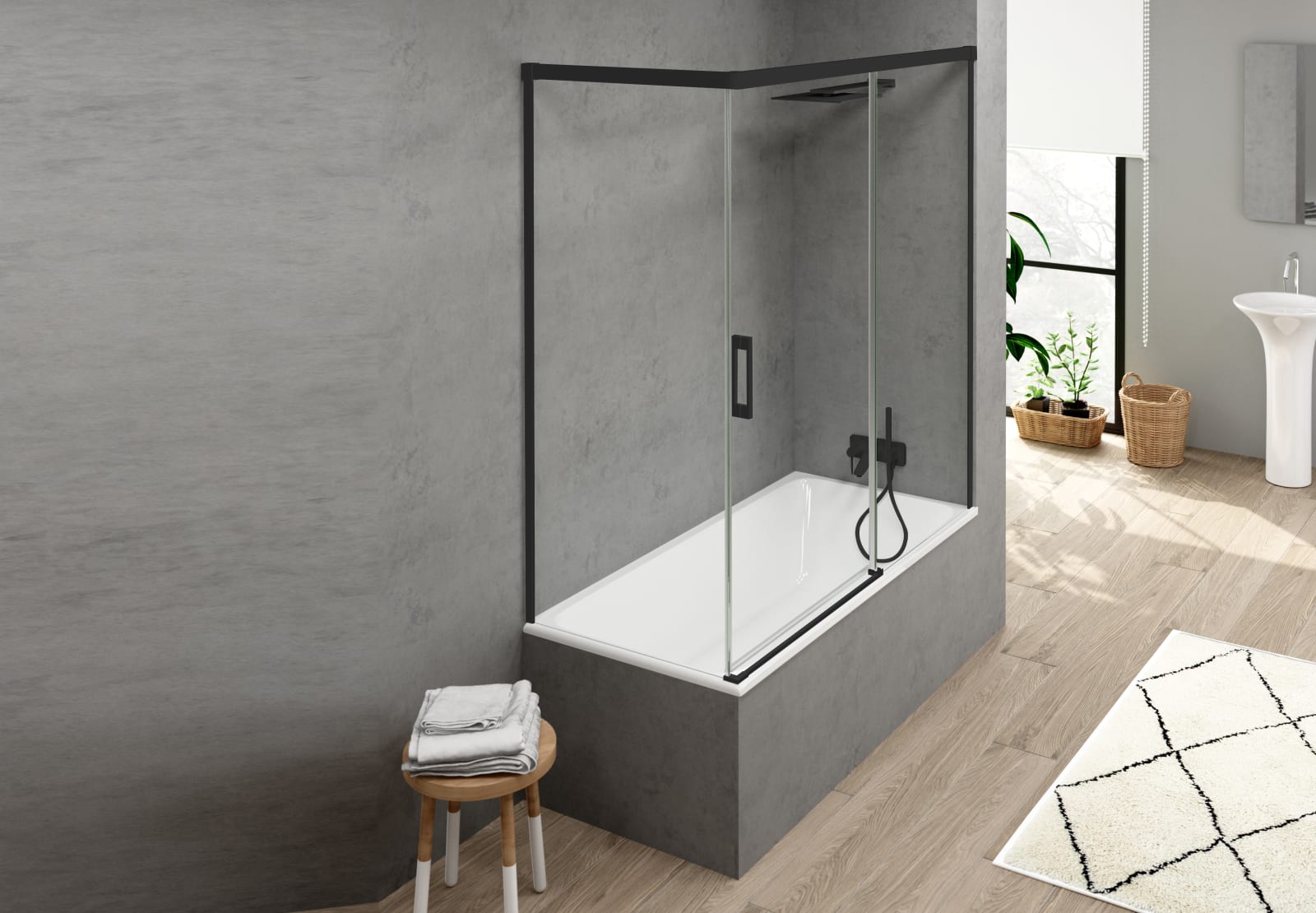 Pare-baignoire Oslo Principal 0