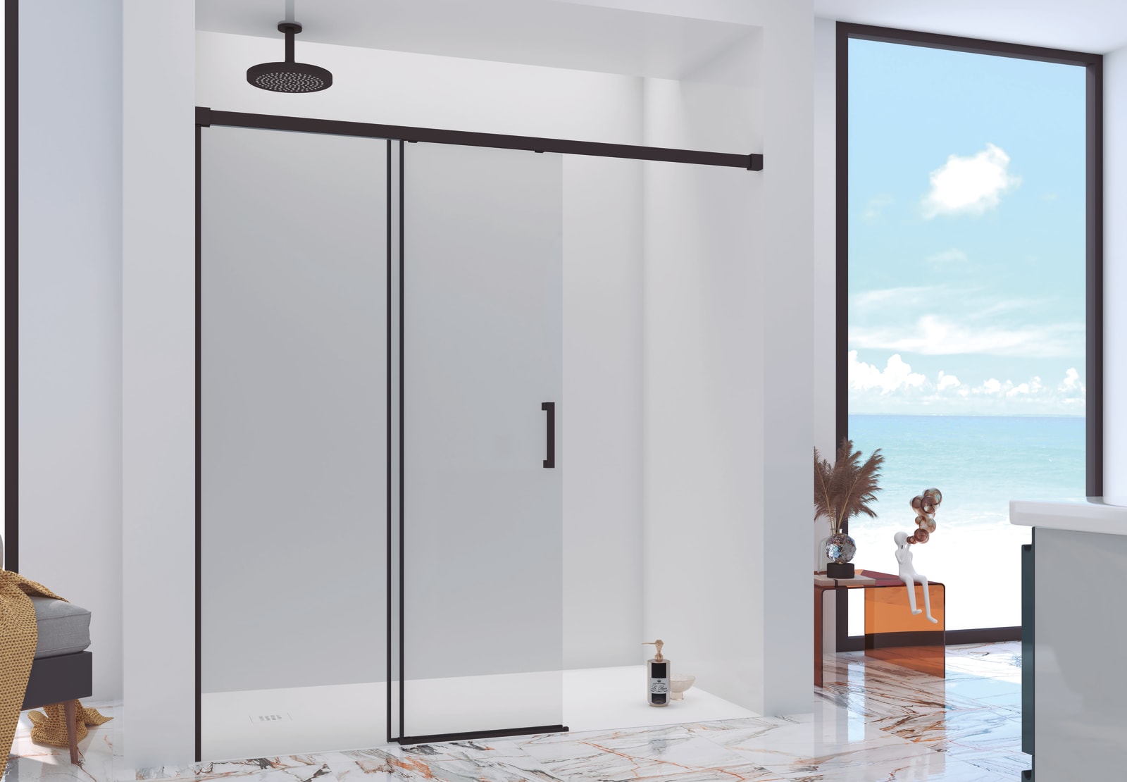 Paroi de douche Bruntec Royal (700) Principal 0