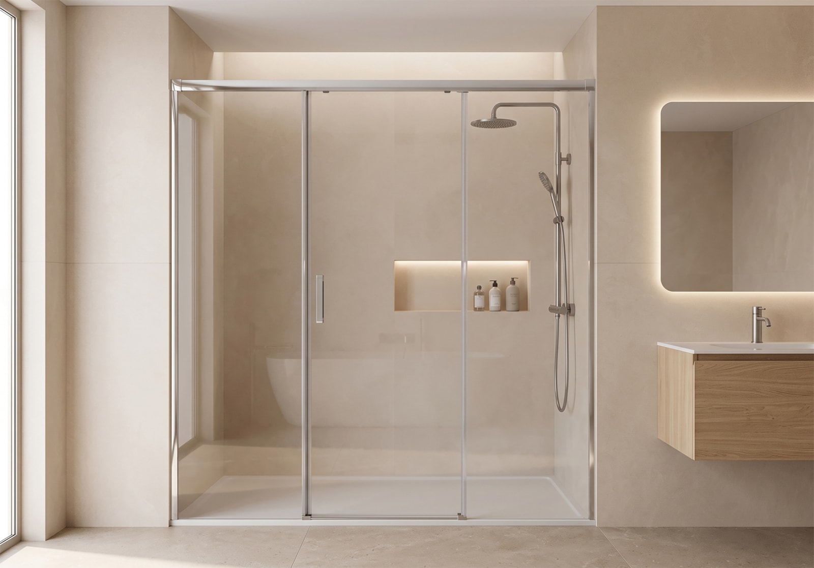 Paroi de douche Bruntec Galaxy 900 Principal 0