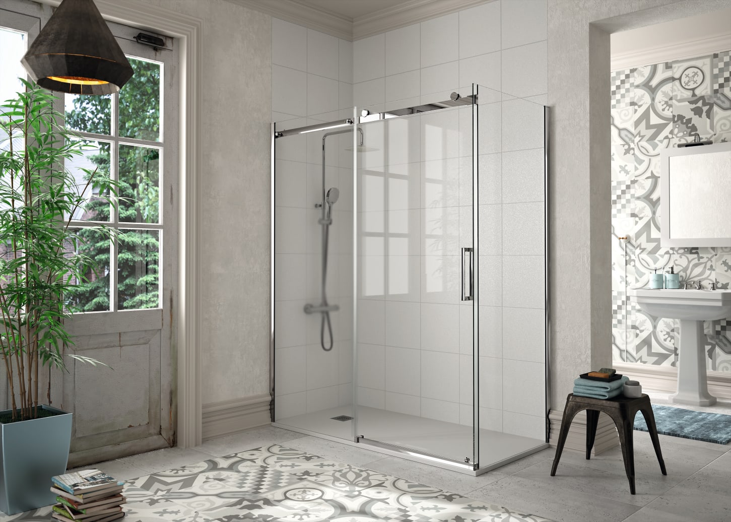Paroi de douche Liberty (LI102 + LI103) Principal 0