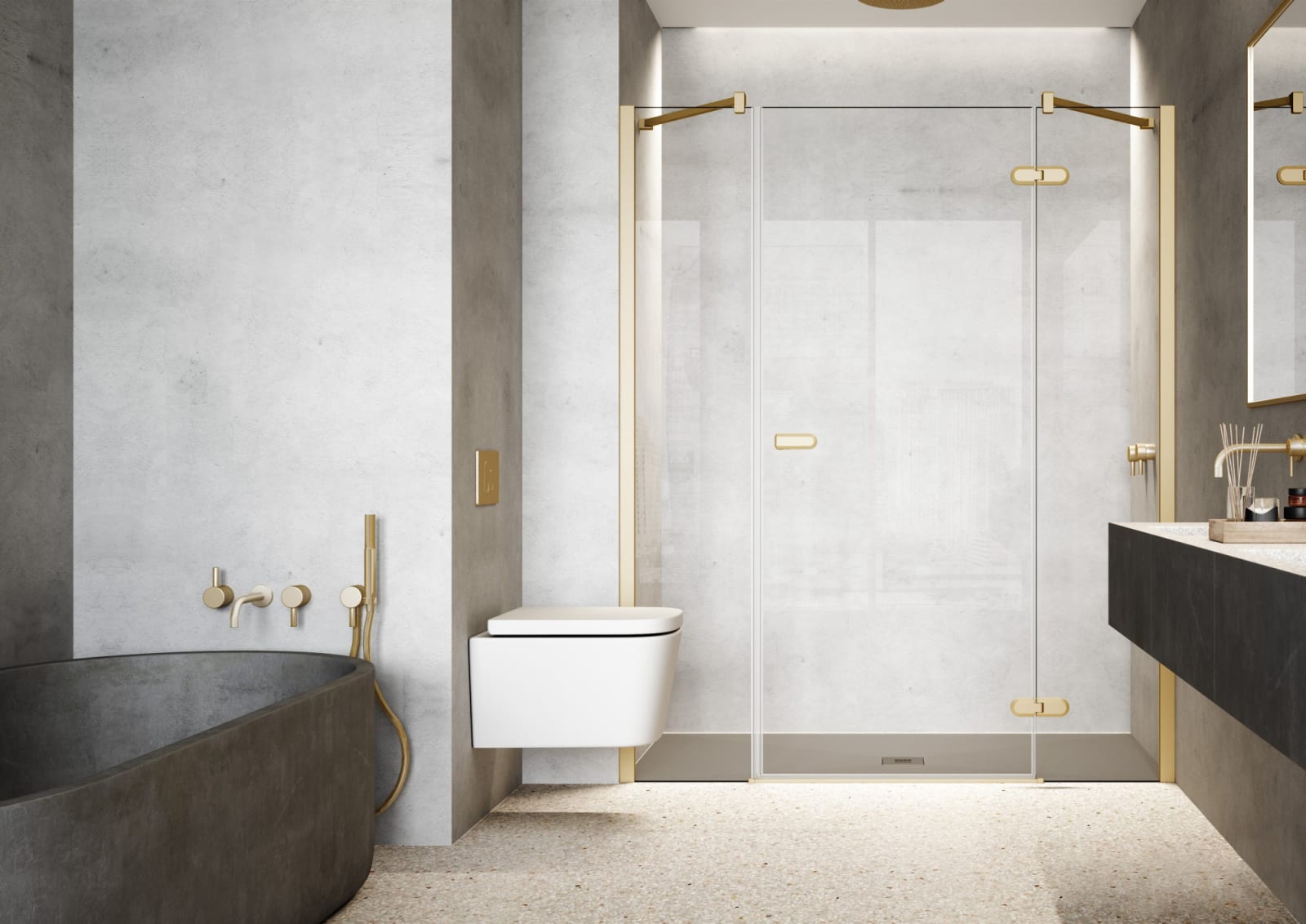 Paroi de douche Profiltek Galilea (GA-209) Principal 0