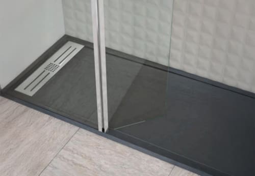 Paroi de douche fixe + pivotante, Minimal 6 mm Detalle 3