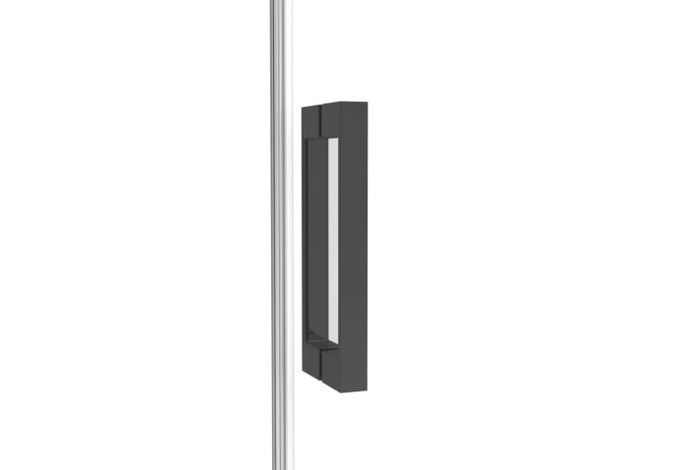 Paroi de douche GME Twenty noir Detalle 1