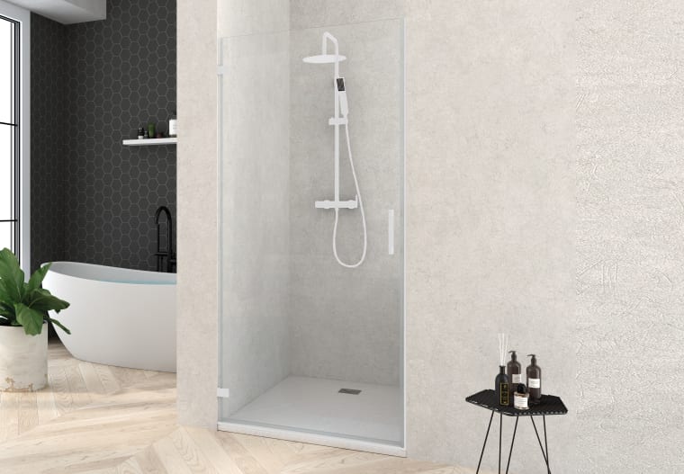 Paroi de douche pivotante Olona Principal 1