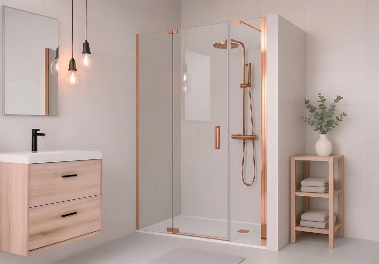 Paroi de douche Ursa (900A) sur mesure Principal 4