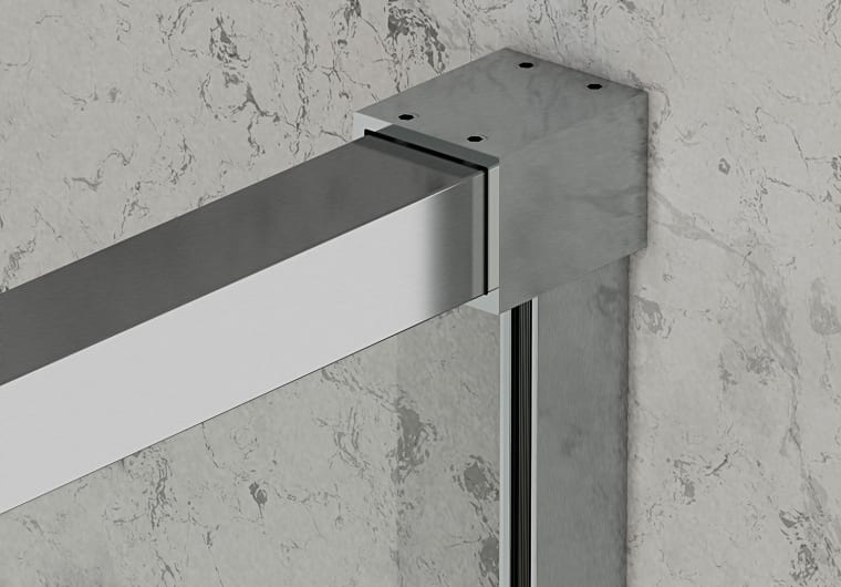 Paroi de douche angulaire coulissante Bruntec Aria Detalle 7