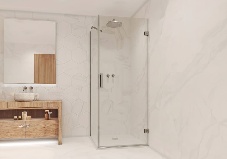 Paroi de douche angulaire Bruntec Aurea (400A) Principal 5