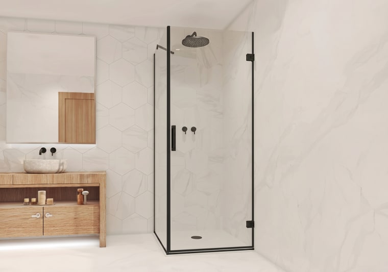 Paroi de douche angulaire Bruntec Aurea (400A) Principal 1