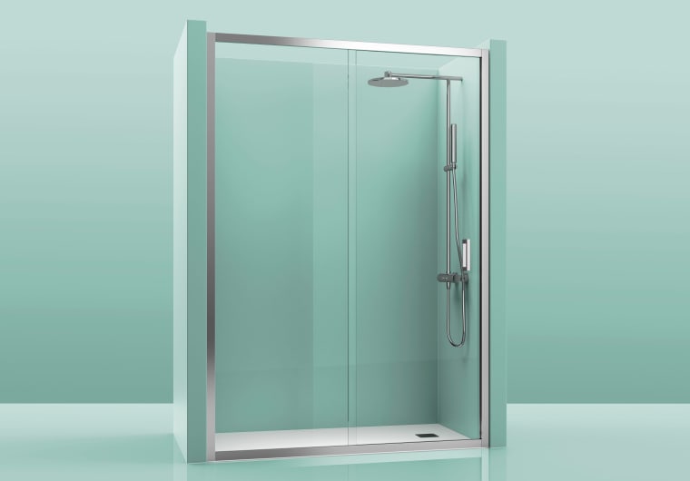 Paroi de douche Merlin (100) 3d 8