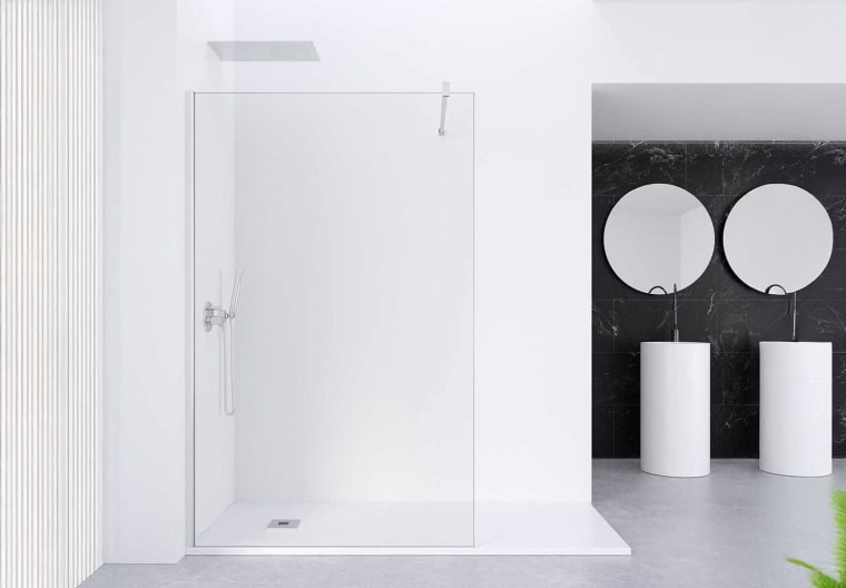 Paroi de douche à panneaux fixes Profiltek Fado Principal 1
