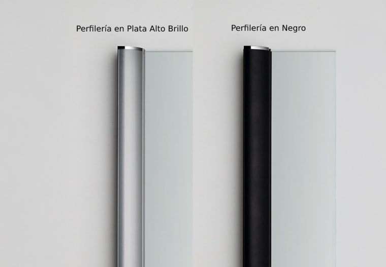 Paroi de douche à panneaux fixes Profiltek Fado Detalle 2