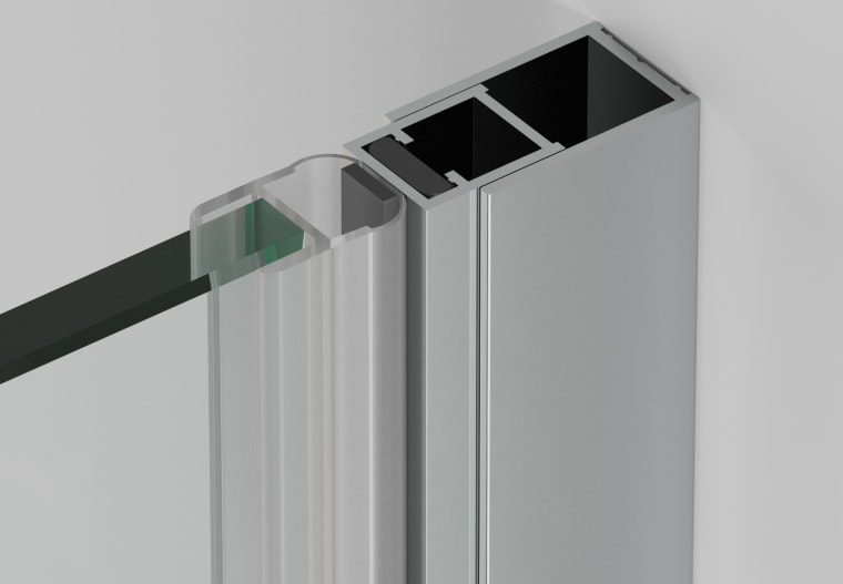 Paroi de douche pivotante Paroi de douche Kemi Detalle 3