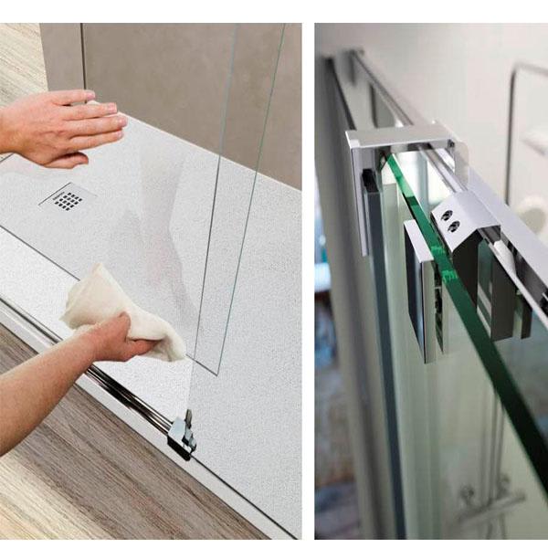 Paroi de douche Kassandra Triana (TN102+TN103) Detalle 1