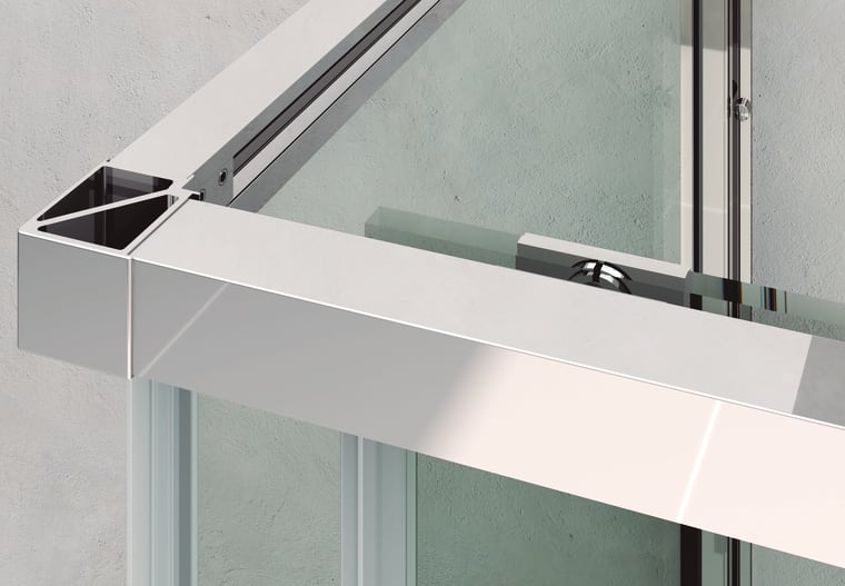 Paroi de douche Bruntec Vertex (400) Detalle 1