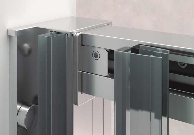 Paroi de douche Bruntec Vertex (400) Detalle 2