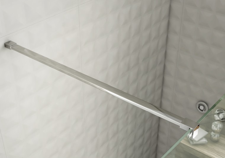 Paroi de douche fixe + pivotante, Minimal 6 mm Detalle 5