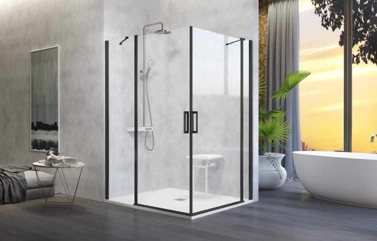 Paroi de douche Kassandra Nardi (NA505+NA505) Principal 1