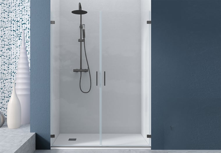 Paroi de douche pivotante Olona Principal 1