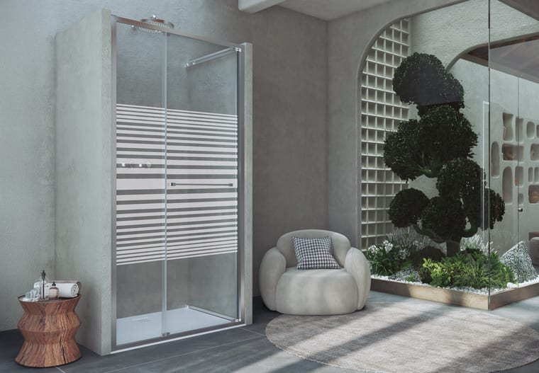 Paroi de douche Bruntec Next (100 B) Ambiente 8