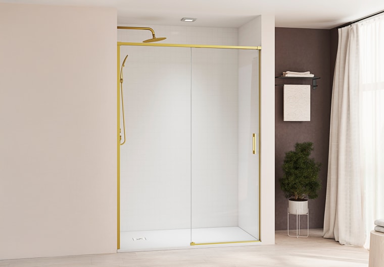 Paroi de douche coulissante sur mesure Bruntec Aria Principal 4