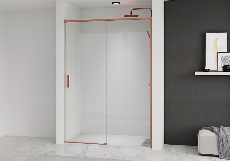 Paroi de douche coulissante sur mesure Bruntec Aria Principal 5