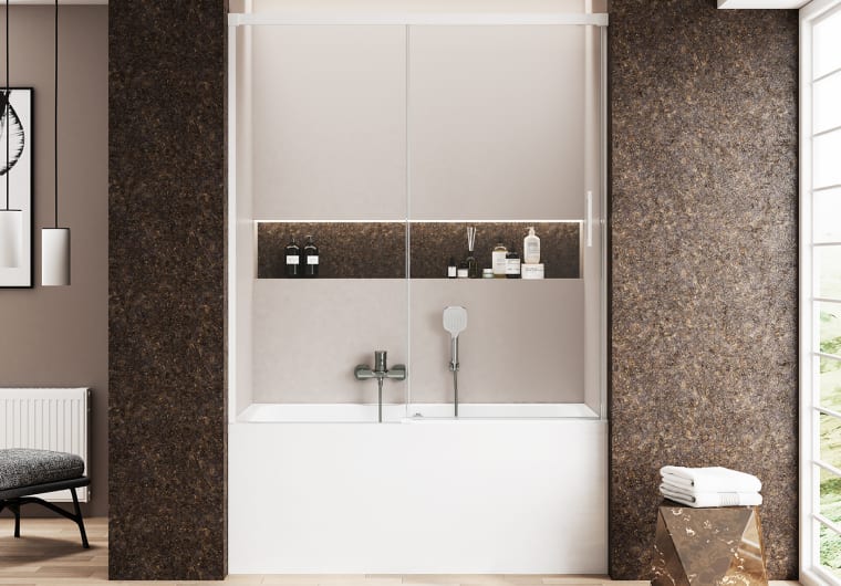 Pare-baignoire Oslo Principal 2