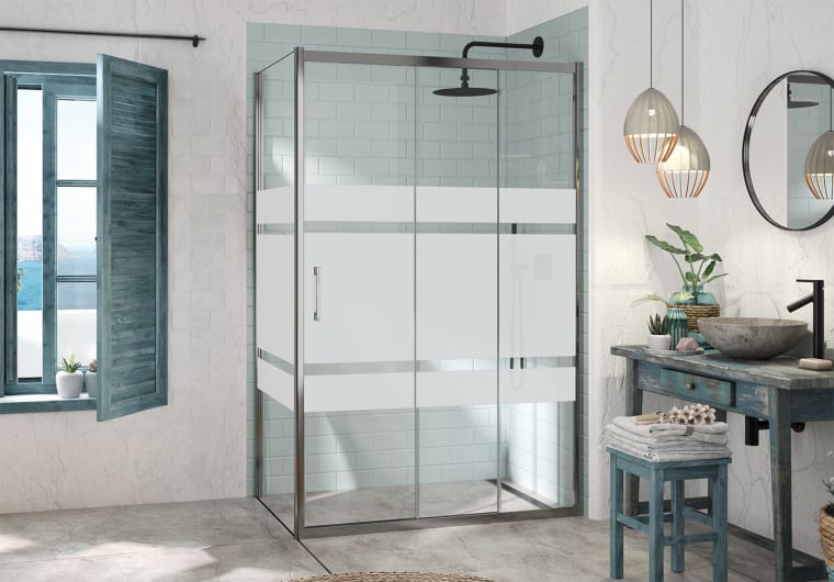 Paroi de douche Kassandra Kaarol (KA101+KA103) Ambiente 1
