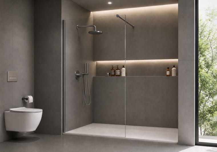 Paroi de douche fixe -Kassandra- Fresh (FR633) Principal 2