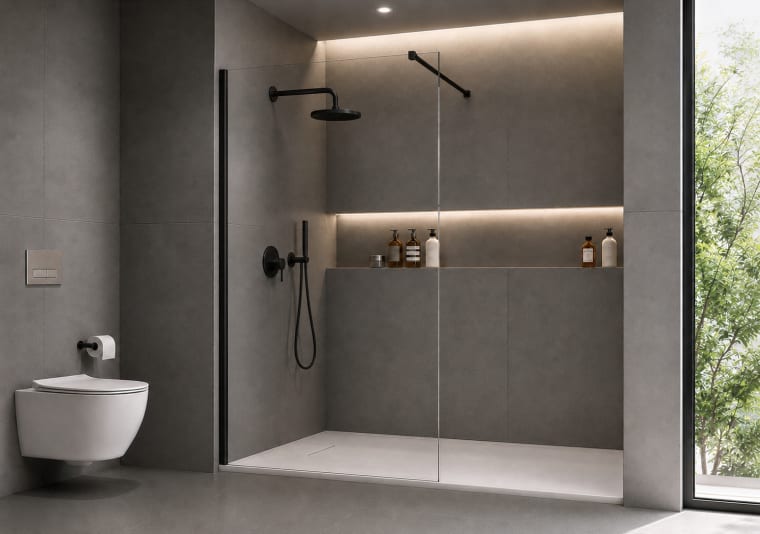 Paroi de douche fixe -Kassandra- Fresh (FR633) Principal 1