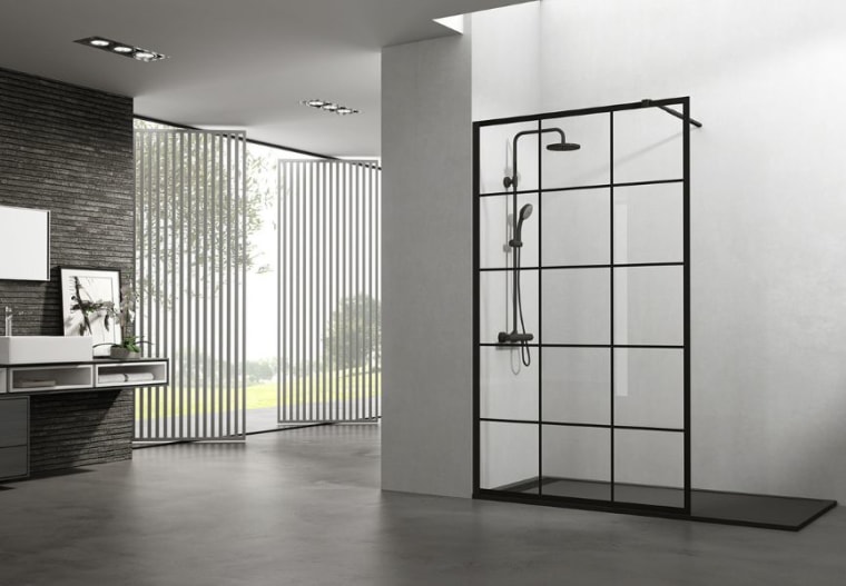Paroi de douche Screen GME Black Chess Ambiente 2