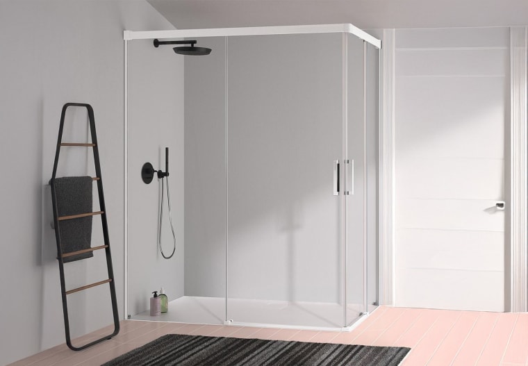Paroi de douche angulaire Kassandra Glase (GS607+GS607) Principal 8