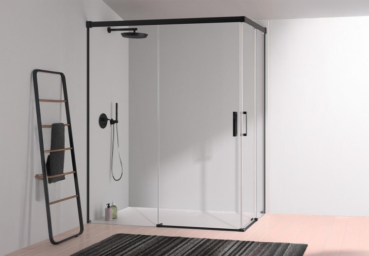 Paroi de douche angulaire Kassandra Glase (GS607+GS607) Principal 9