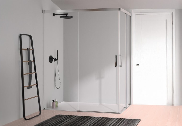 Paroi de douche angulaire Kassandra Glase (GS607+GS607) Principal 7
