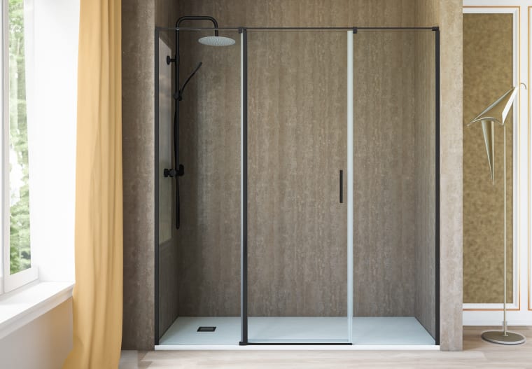 Paroi de douche pivotante Paroi de douche Kemi Principal 1