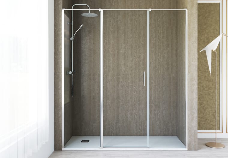 Paroi de douche pivotante Paroi de douche Kemi Principal 2