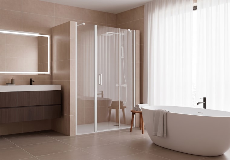 Paroi de douche Vega (900) Principal 3
