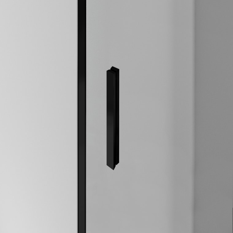 GME Basic pare-baignoire noir mat Spazio Detalle 5