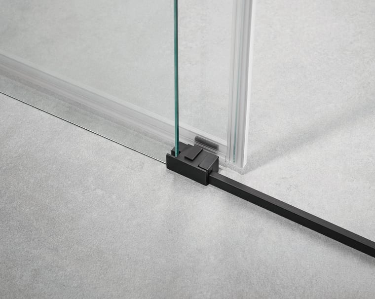 GME Basic pare-baignoire noir mat Spazio Detalle 2
