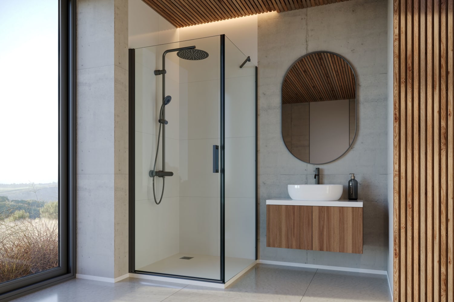 Paroi de douche Vega (400A) Principal 1