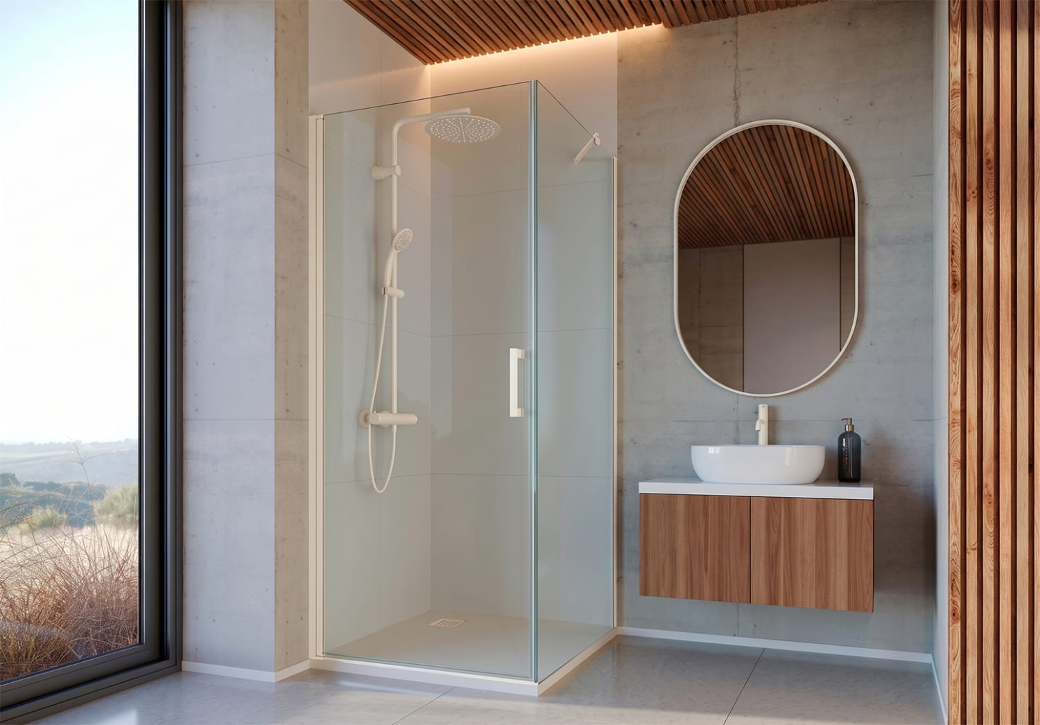 Paroi de douche Vega (400A) sur mesure Principal 3