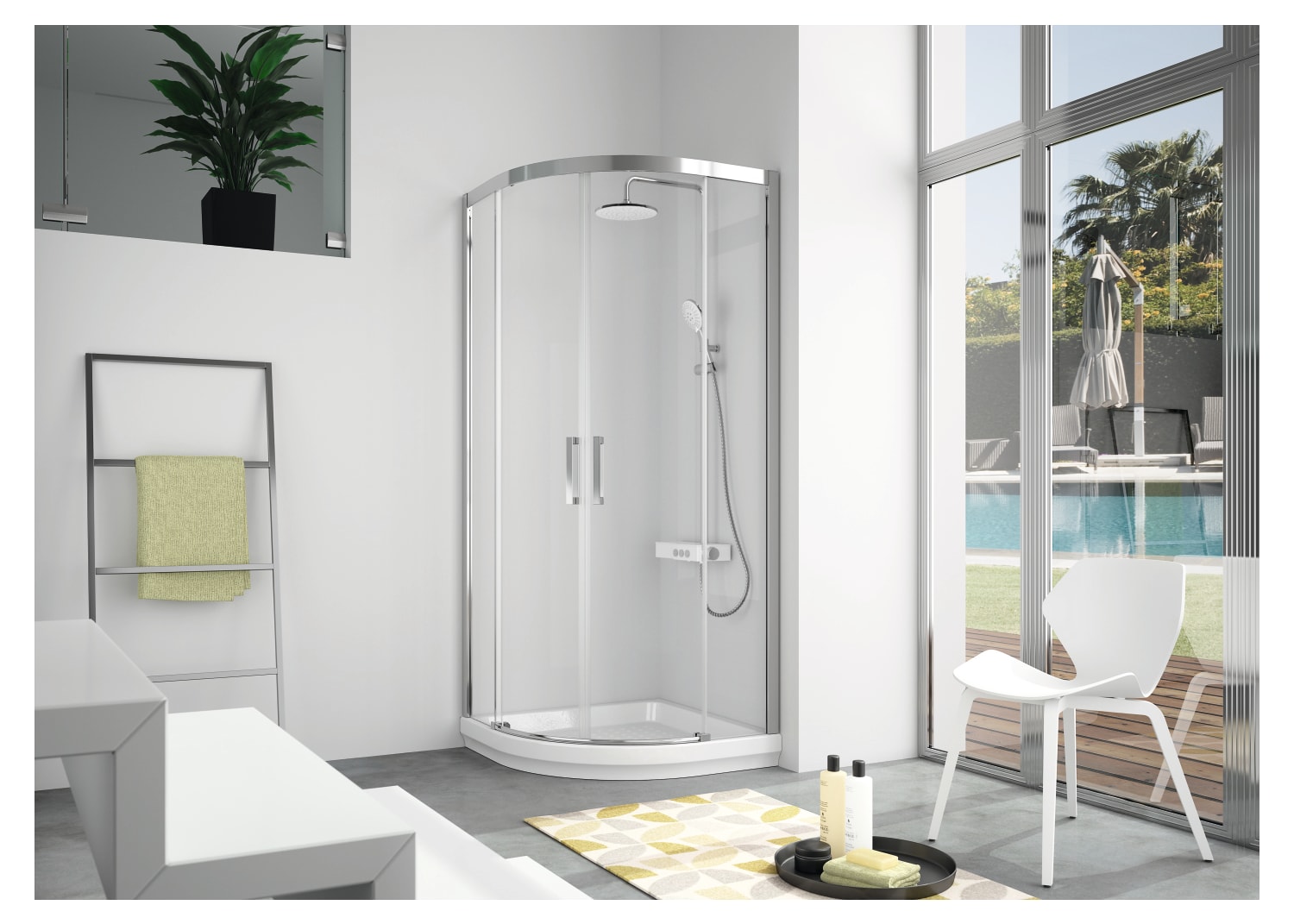 Paroi de douche Kassandra 400 (CU130) Principal 0