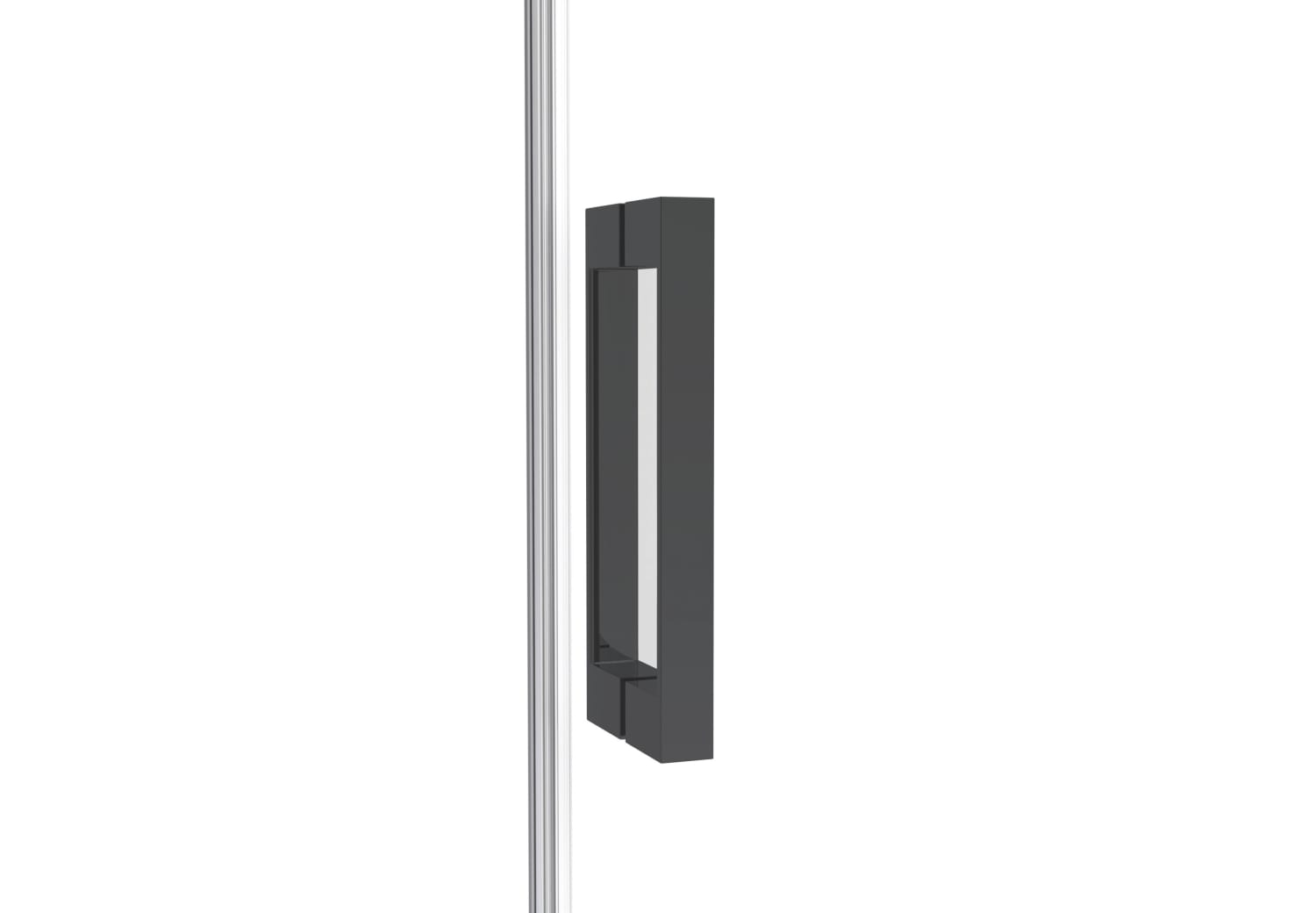 Paroi de douche GME Twenty noir Detalle 1