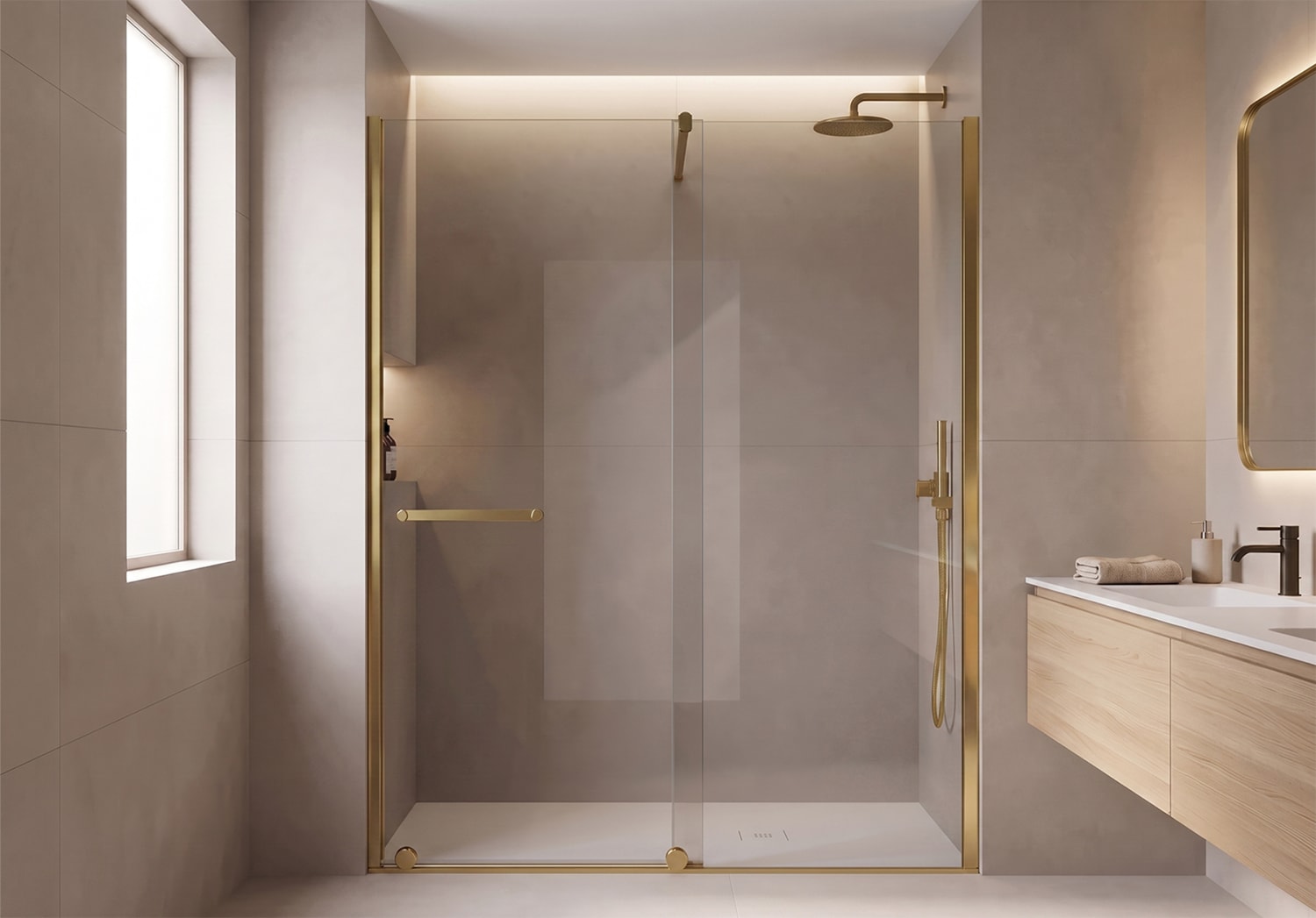 Paroi de douche Profiltek Vanity (ST-210) Principal 2